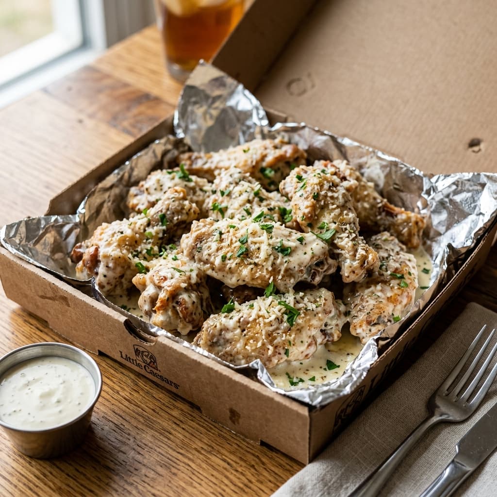 Garlic Parmesan Wings (10-piece)